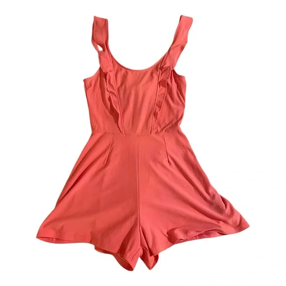 H&M Pink One Piece Sleeveless Romper - Picture 2 of 8